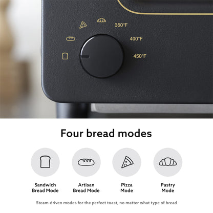 BALMUDA Combo Pack in Gray | The Toaster & The Lantern | Steam Oven Toaster & Rechargeable LED Lantern