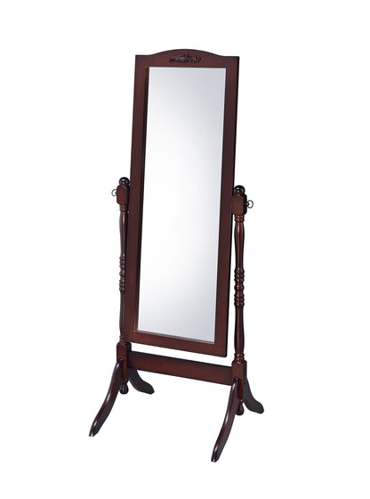 Proman Products Victoria Cheval Mirror, Walnut
