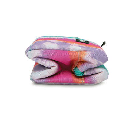 PackIt® Freezable Snack Box, Checked Out, Built with ECOFREEZE Technology, Collapsible, Reusable, Zip Closure with Buckle Handle, Designed For Work Snacks, Fresh Snacks On the Go, Adults, and All Ages