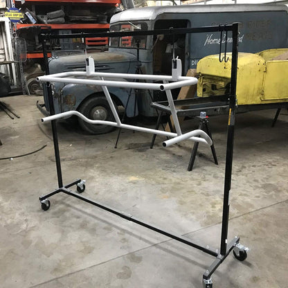 Eastwood Portable Adjustable Frame Painting Rack 6 Hooks Durable Powder Coat