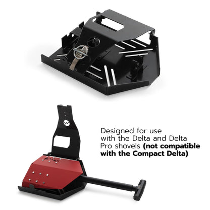 DMOS Shovel Mount - Aluminum Off-Road & Overlanding Tool Mount Clamp for Trucks, Cars, & ATVs - Delta Shovel