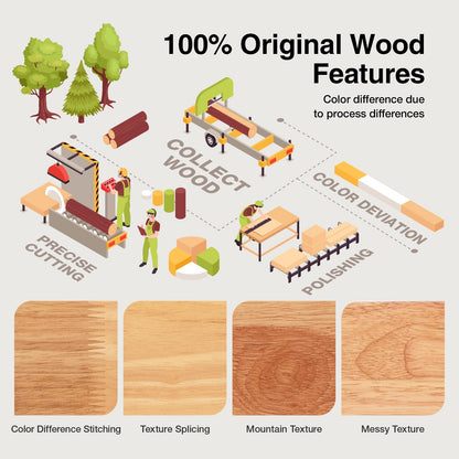 Novilla 12 Inch Wooden King Size Bed Frame, Classic Solid Wood Platform Bed Frame King Size, Sturdy Wood Slat Support, No Box Spring Needed, Easy Assembly, Pine