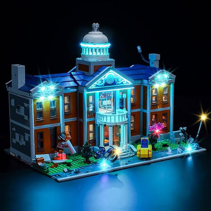 Upgraded Led Light Kit Compatible with Lego X-Men: The X-Mansion Building Set Lights Decoration Compatible with Lego 76294 Best Gifts for Adults (Model Not Included)