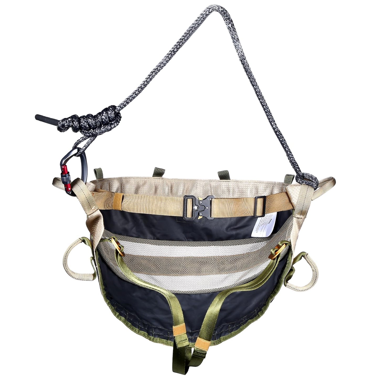 NatureBlend Tree Saddle, The Gen 2 Hunting Saddle, Ultra Large Comfortable Seat, Lightweight Tree Stands Accessories, Adjustable Tree Climbing Saddle, Essential Saddle Hunting Gear, Includes Bridge