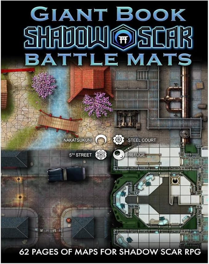 Giant Book of Shadow Scar Battle Maps