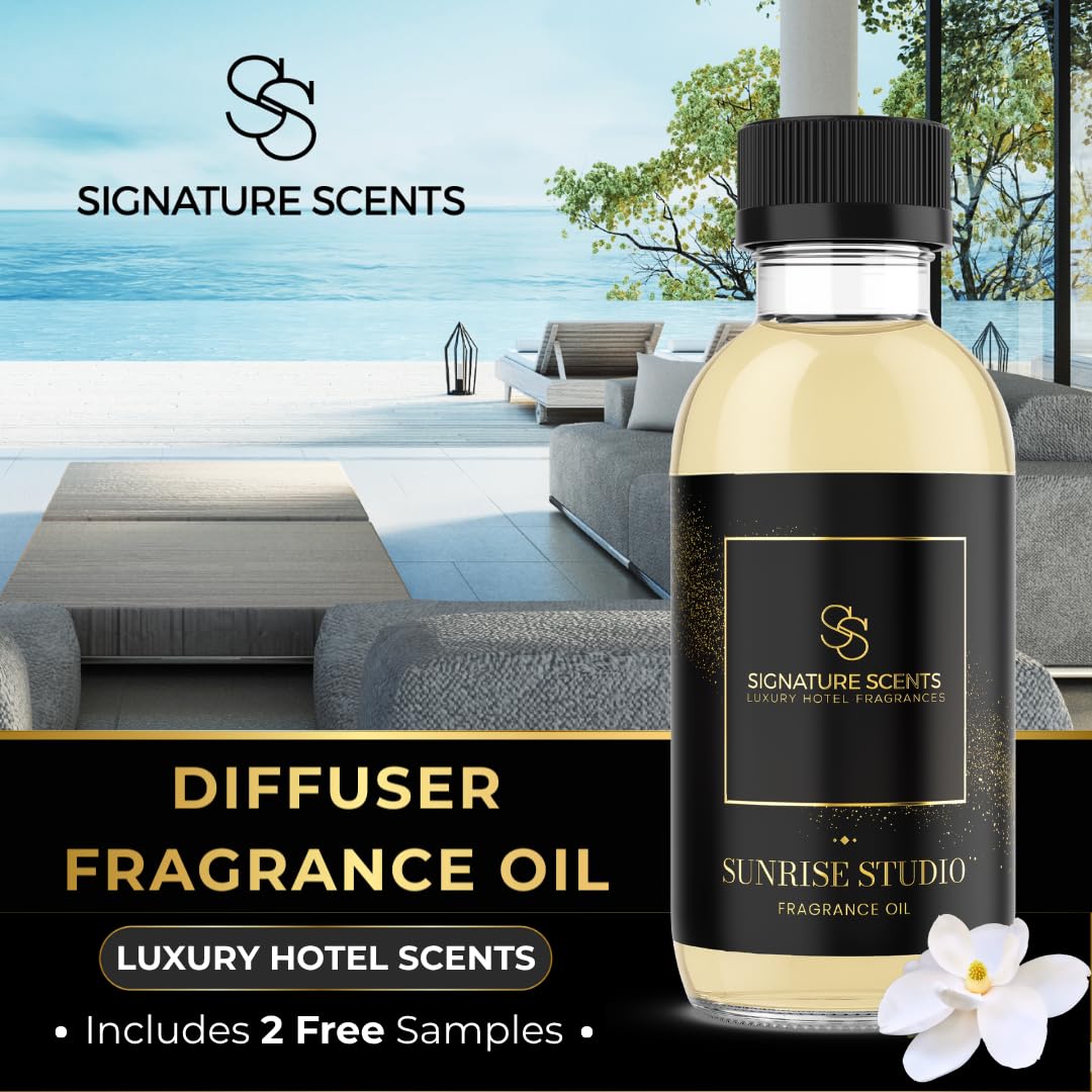 Luxury Hotel Diffuser Oil for Hotels and Homes - Aromatherapy Oils for use with an Essential Oil Diffuser at Home - Fragrance-Scent Diffuser Oil Blend (Winter Spruce) 4.05fl oz (120ml)