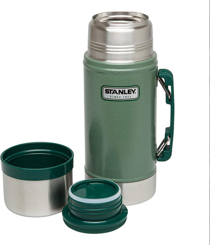 STANLEY Classic Legendary Vacuum Insulated Food Jar 17oz,24oz – Stainless Steel,Naturally BPA-free Container – Keeps Food/Liquid Hot or Cold for 15 Hours-– Leak Resistant,Easy Clean,(Pack of 4)