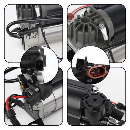 RXLUCKIES Compatible with Air Suspension Compressor Audi A6 C6 4F 2004-2011,4F0616005F,4F0616005E,4F0616006A, 4F0616006,4F0616007