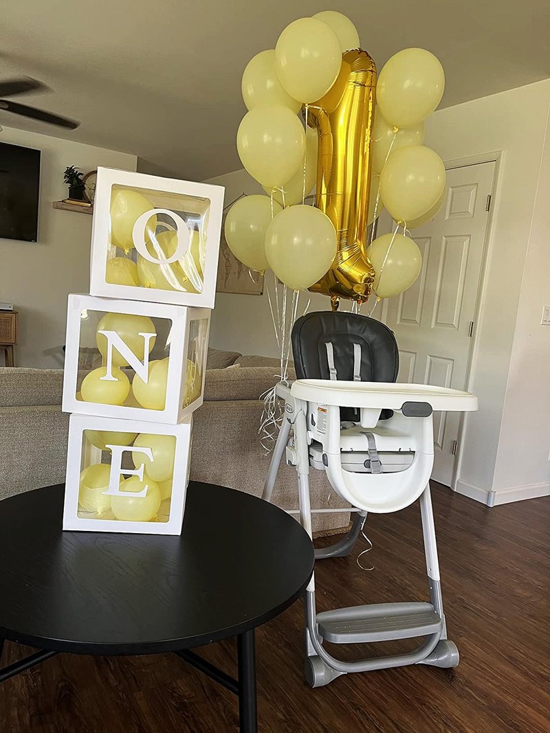 Number Balloons 40 Inch Gold 1, Big One Balloons for 1st Birthday For Girl Boy 11 21 31 Balloons for Wedding, Celebration Party, Graduations