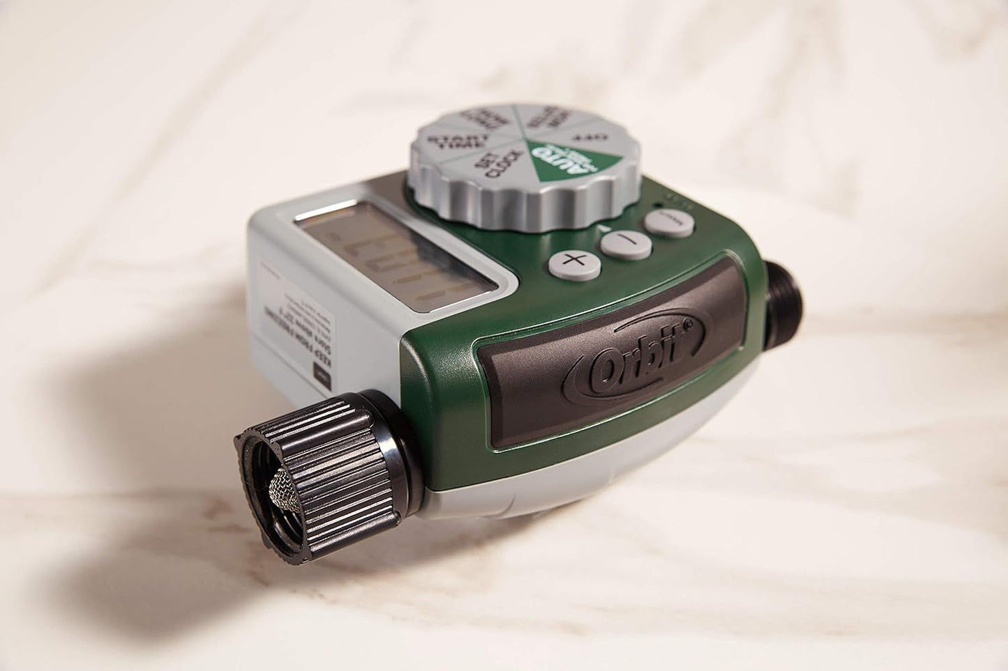 Orbit Programmable Digital Hose Watering Timer - Battery Powered with LCD Screen | 1 Outlet, Rain Delay Feature
