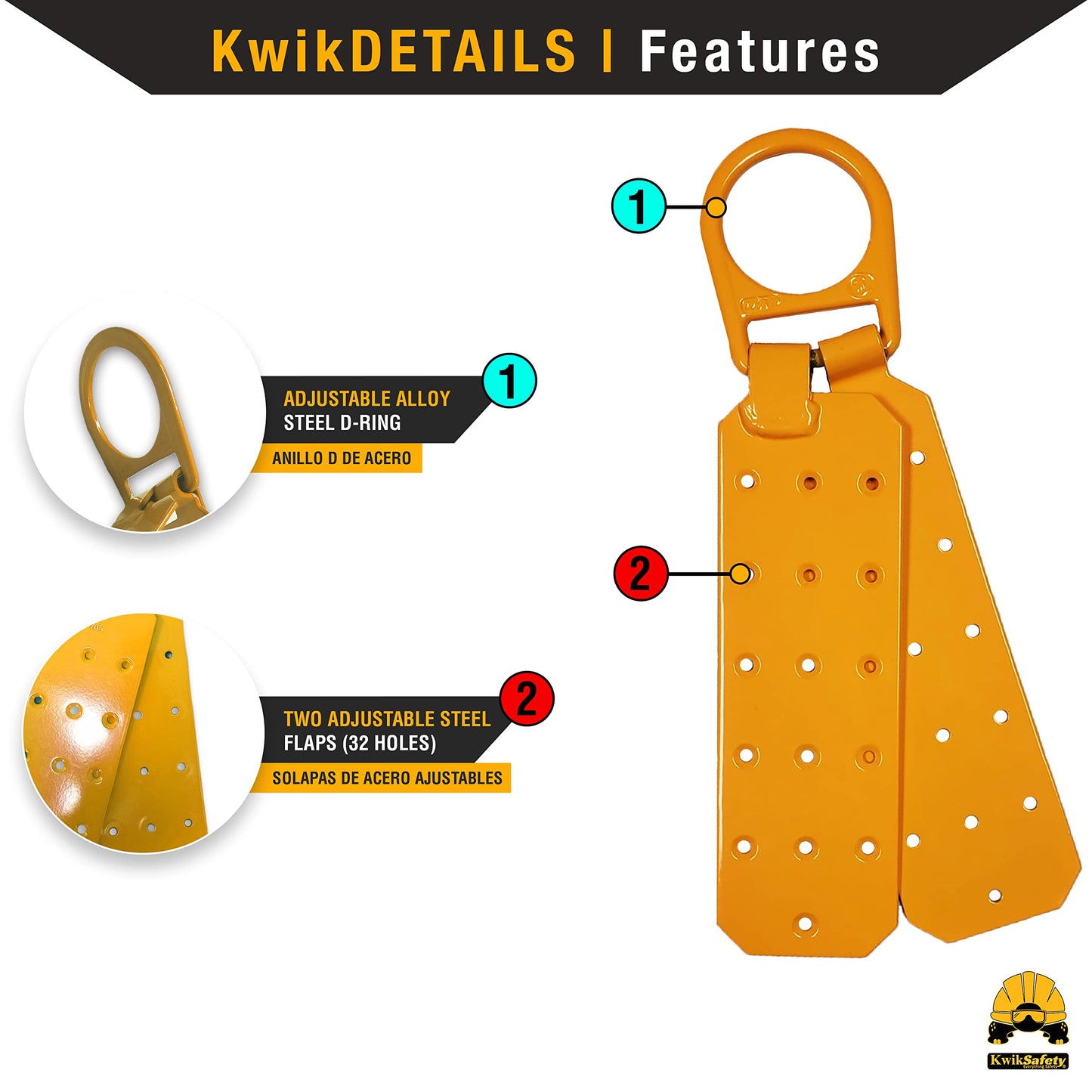 KwikSafety - Charlotte, NC - TSUNAMI KIT [Premium BRAIDED ROPE] Vertical Lifeline, 1-D Ring Safety Harness, Lightweight Tool Lanyard, Roof Anchor, 20L Dry Bag ANSI OSHA Fall Protection System / 50 FT.