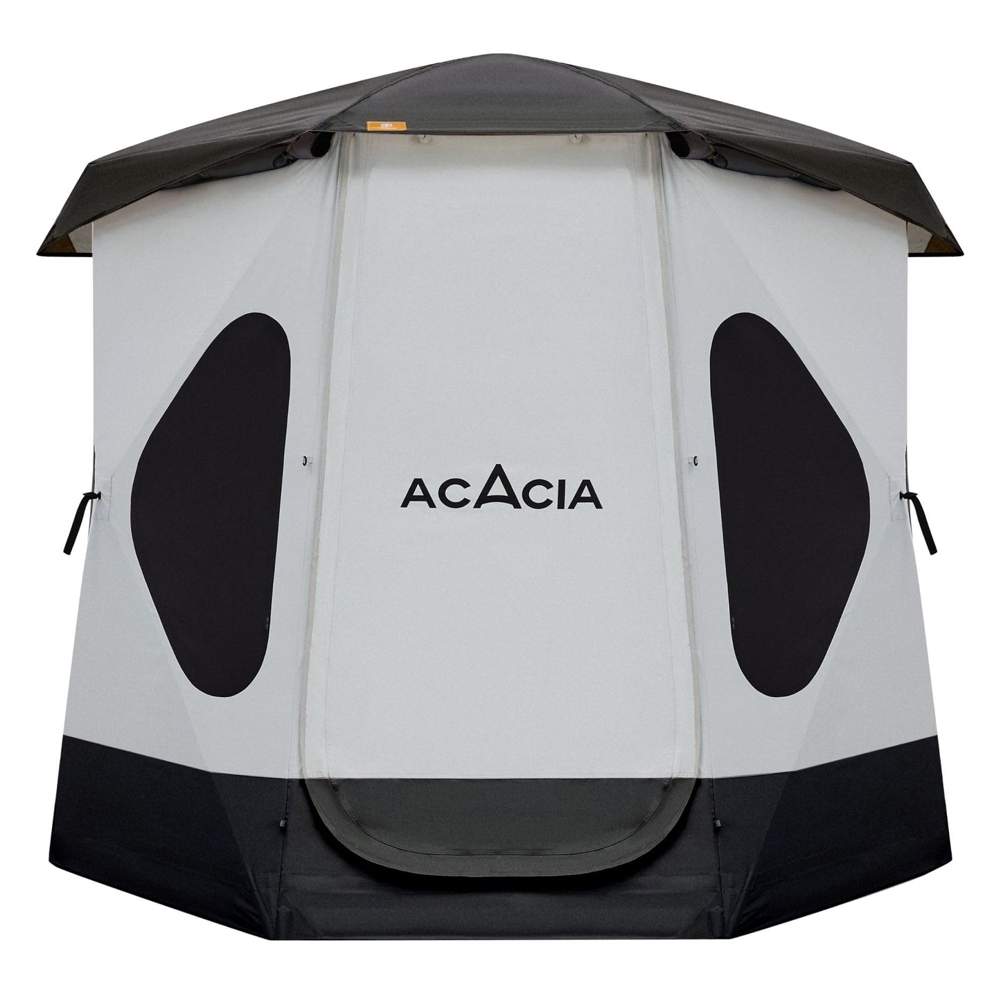ACACIA Space Tent, 2 to 3 Person Pop Up Camping Tent with 8 Windows and Footprint, Waterproof Windproof Easy Setup Hub Tent for Family Camping, Hiking and Glamping, Moonstone