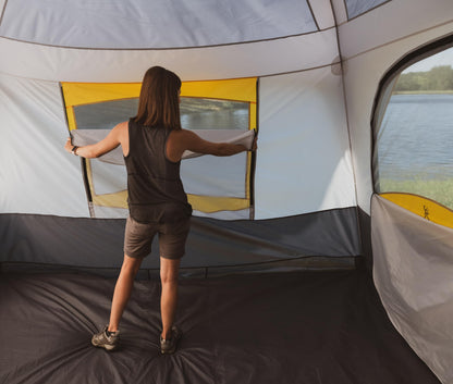 Browning Camping Big Horn Two-Room Tent - Charcoal/Gray