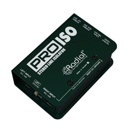 Radial Pro-Iso Stereo XLR Isolator and Converter