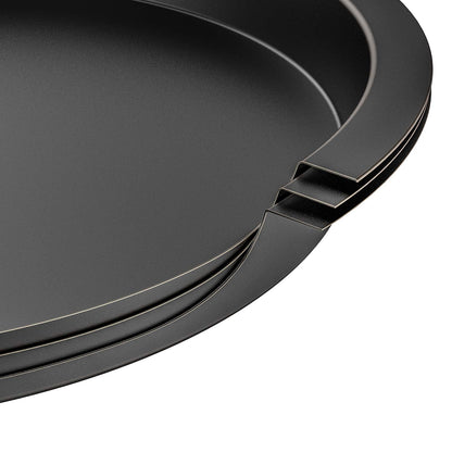 Skyflame Round Fire Pit Burner Pan Fire Bowl with Burner Ring - Drop-in Style - Made of Stainless Steel - 19 inch