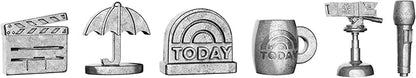 Monopoly: Today Board Game Buy Sell &amp Trade Studio1A Today Plaza &amp More Includes 6 Collectible Mover Tokens - Today Coffee Mug Umbrella Camera &amp More Official NBC Universal Merchand