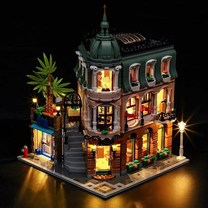 LIGHTAILING Led Lighting Kit for Lego Boutique-Hotel - LED Light Set Compatible with Lego Model