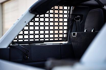 DV8 Offroad Rear Window Molle Panels for 2021-2026 Ford Bronco 4-Door | Includes Passenger & Driver Side Panels | Mount Molle Bags, Med Kits, Tools, & Other Accessories | Run with or Without Hardtop