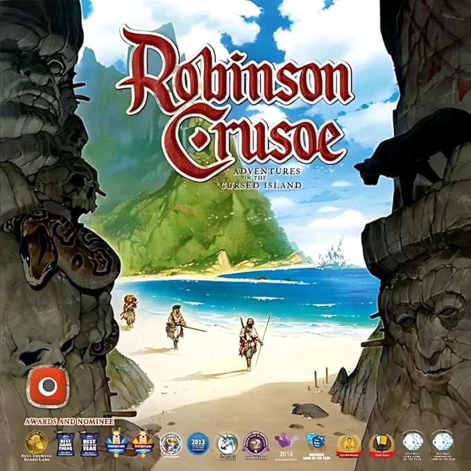 Portal Games Robinson Crusoe Adventures on the Cursed Island Board Game