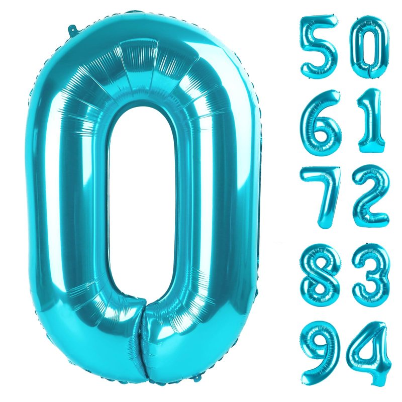 Blue Number 11 Balloon 40 inch, 11 Number Balloons, 11th Blue Birthday Decorations for Girls Boys Kids, 11 Year Old Blue Party Supplies