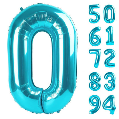 Blue Number 11 Balloon 40 inch, 11 Number Balloons, 11th Blue Birthday Decorations for Girls Boys Kids, 11 Year Old Blue Party Supplies