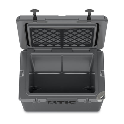 RTIC 45QT Ultra-Tough Cooler Hard Insulated Portable Ice Chest Box for Beach, Drink, Beverage, Camping, Picnic, Fishing, Boat, Barbecue, Dark Grey
