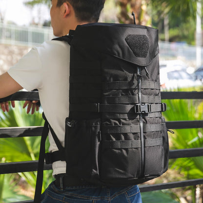 EXCELLENT ELITE SPANKER Tactical Military Backpack 35L Camping Hiking Backpack for Men and Women for Outdoor Hiking, Trekking, and Travel(Black)