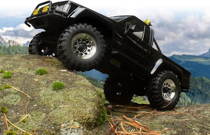 HPI Racing 160802 - Venture18 1985 Toyota Hilux 1/18 Brushless Crawler RTR Black
