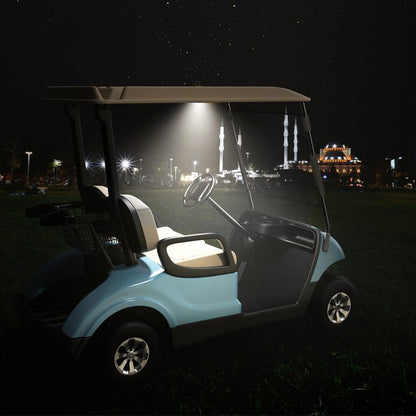 10L0L Universal Golf Cart Roof Light, LED USB Rechargeable Wireless Motion Sensor Dome Light