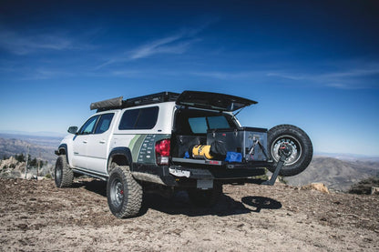 BEDSLIDE Classic (58" X 41") | 10-5841-CLS | Durable Sliding Truck Bed Cargo Organizer | Made in The USA, 1,000 lb Capacity (Silver)