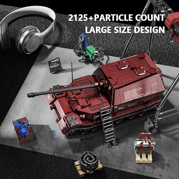 Military Armored Tank Vehicle Building Block Set (C5)