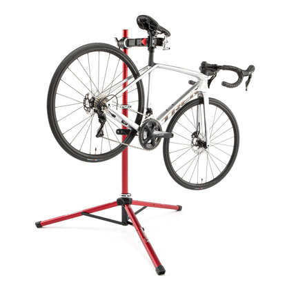 Feedback Sports | Pro Mechanic Bike Repair Stand with Secure Quick-Action Clamp | Height Adjustable | Foldable and Portable Bicycle Workstand