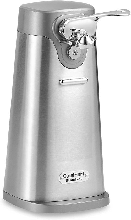 Cuisinart SCO-60 Deluxe Electric Can Opener - Effortlessly Opens Any Size Can | Durable Stainless Steel Design