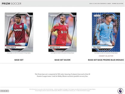 2024-25 Panini Prizm Premier League EPL Soccer Hobby Blaster Box