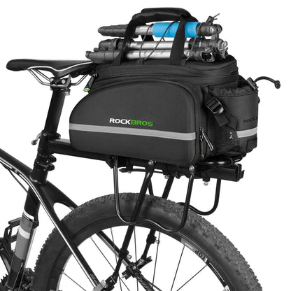 ROCKBROS Bike Cargo Rack with Trunk Bag