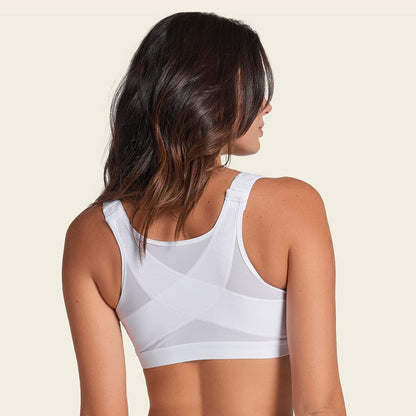 Leonisa Multi-Functional – Posture Corrector Bra Wireless Front Closure Bra for Women Full Coverage
