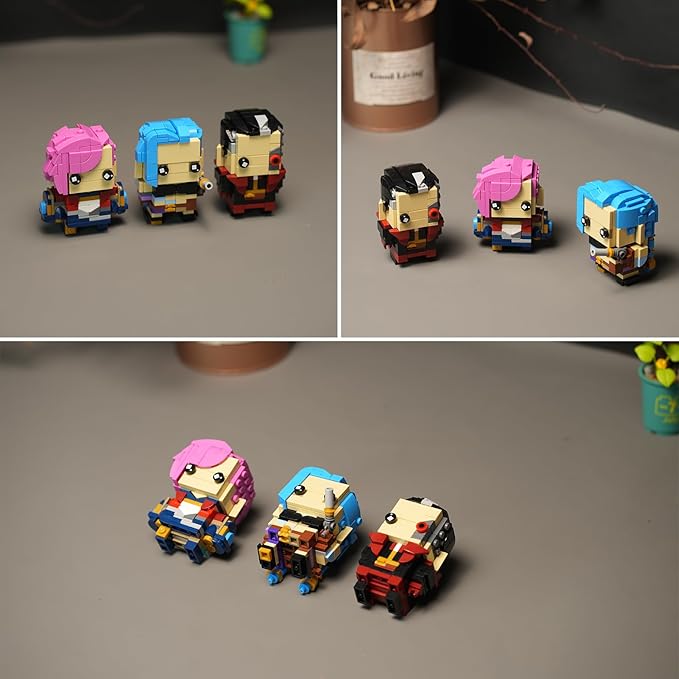 Game Anime Action Figure Building Set Compatible with Lego for AdultsHalloween Christmas Toys for Gaming Fan Desk Decor 589pcs