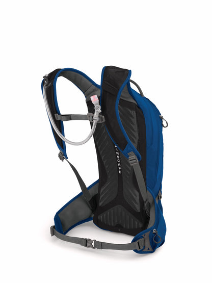 Osprey Raptor 10L Men's Biking Backpack with Hydraulics Reservoir, Postal Blue
