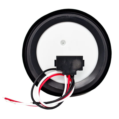 All Star Truck Parts 4in Round Red LED Brake Lights, 40 Diodes, Waterproof, Model ASA440R2, 2pcs, Rubber Grommet, 12V