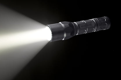 SureFire G2X Pro Dual-Output LED Flashlight with click switch, Black