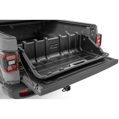 Rough Country 48" Slide-Out Truck Bed Cargo Box - Heavy-Duty, Weather-Resistant Truck Organizer for Compact Beds, Easy Tailgate Access