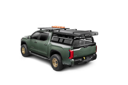 RealTruck GoRack/Overland Truck Rack | Fits 2015-2024 Ford F-150, 5.5' Bed - Black | 9250101