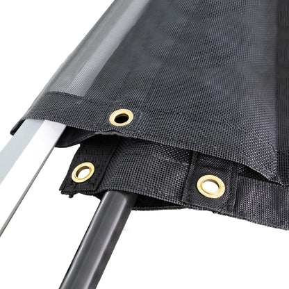 Heavy-Duty Dump Truck Tarp Kit, with Rear Anti-Sail Bow Set(with Tarp) (6'6" x18'Tarp (DTR KIT))