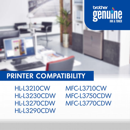 Brother Genuine TN227, TN227BK, High Yield Toner Cartridge, Replacement Black Toner, Page Yield Up to 3,000 Pages, TN227BK, Amazon Dash Available