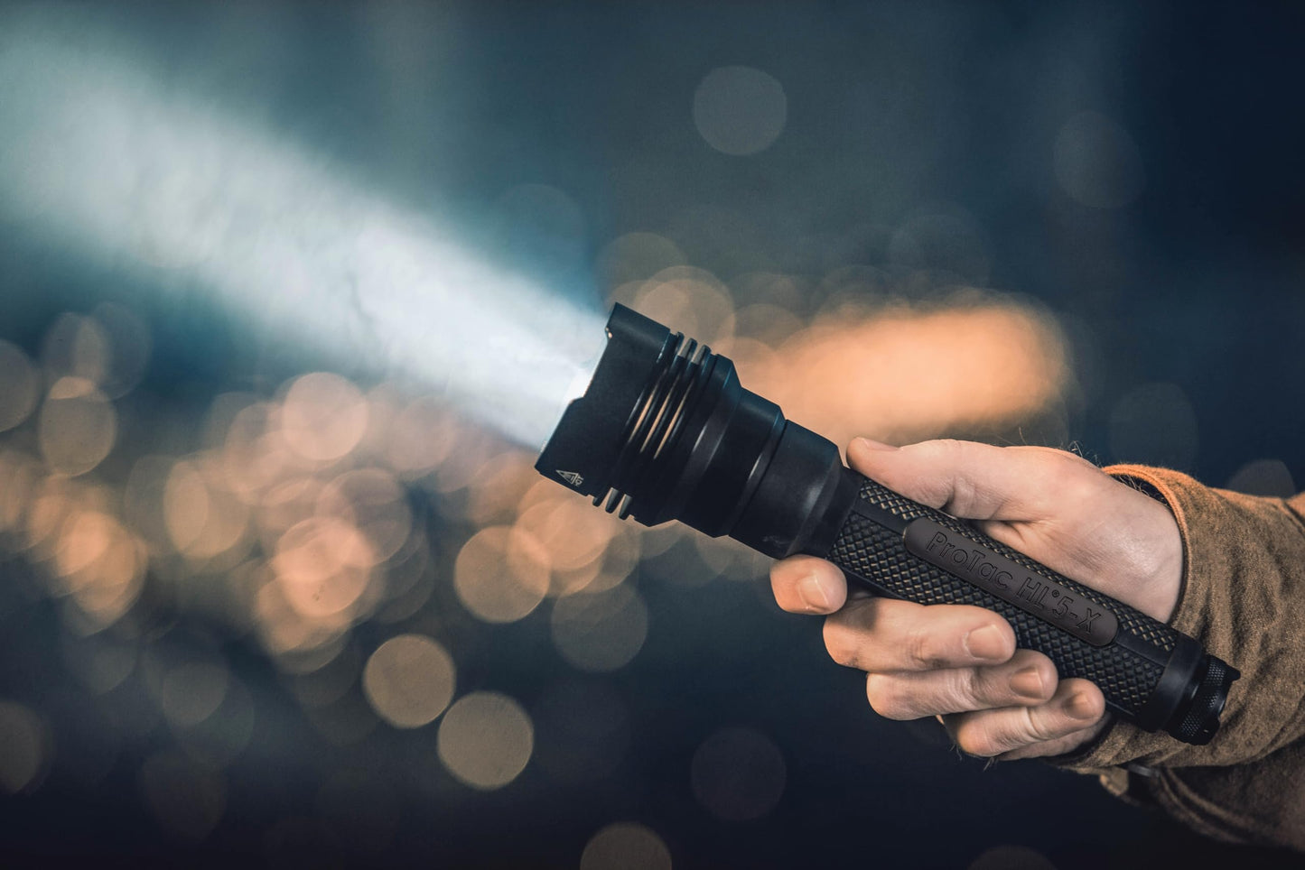 Streamlight 88074 ProTac HL 5-X 2500 Lumens 37,000 Candela Tactical LED Flashlight, Ten-TAP Programmable, Box, Black