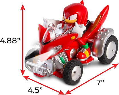 NKOK Sonic NKOK Knuckles ATV R/C (with Lights) For Ages 6 and up Allows Children to Pretend to Drive and Have Fun at the Same Time! Great Item for Kids
