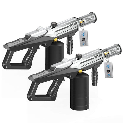 Koackl Powerful Propane Torch Gun 2 Pack, Kitchen Torch with Adjustable Flame, Flamethrower Blow Torch Gun, Gas Welding Kits for BBQ, Searing Steak, Camping & Charcoal Torch Lighter(Tank Not Included)
