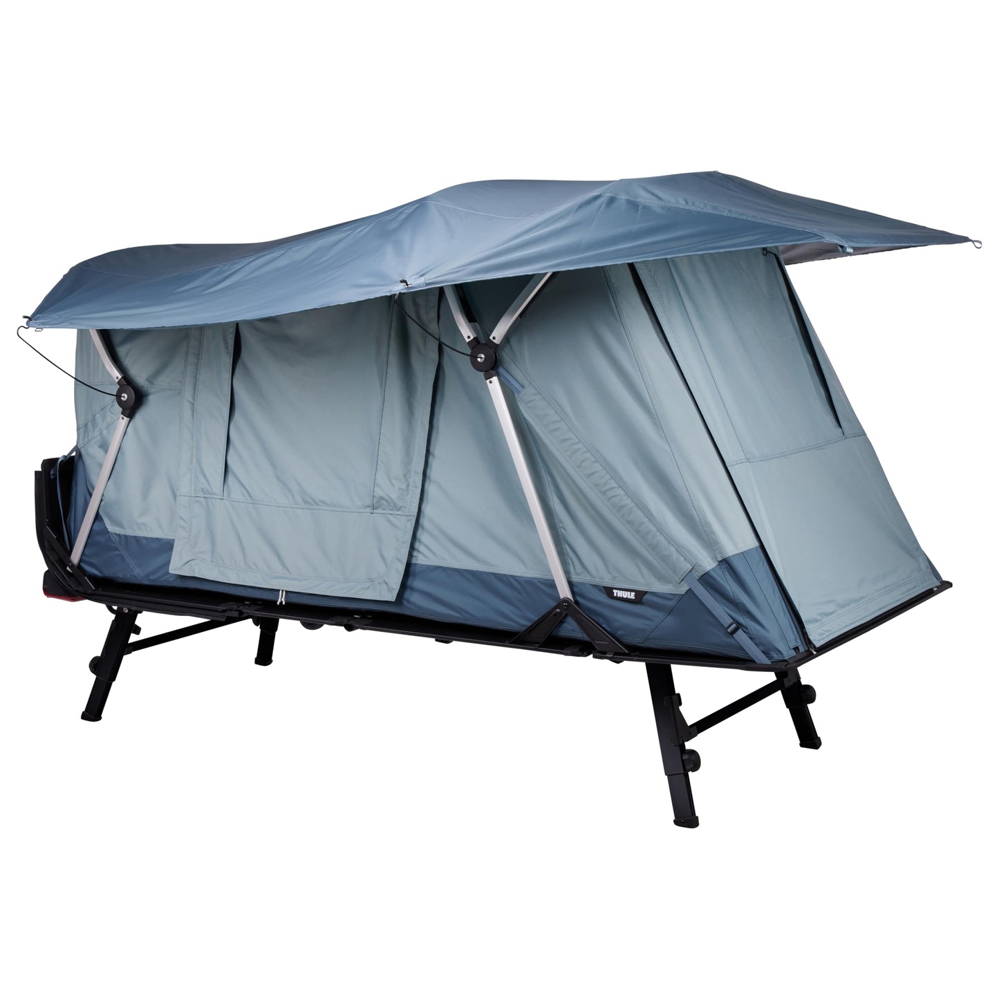 Thule Outset Hitch-Mounted Tent, Sleeps 3 People, Easy Setup, Detaches from Vehicle, Car Camping for Jeep, Truck, SUV, Van