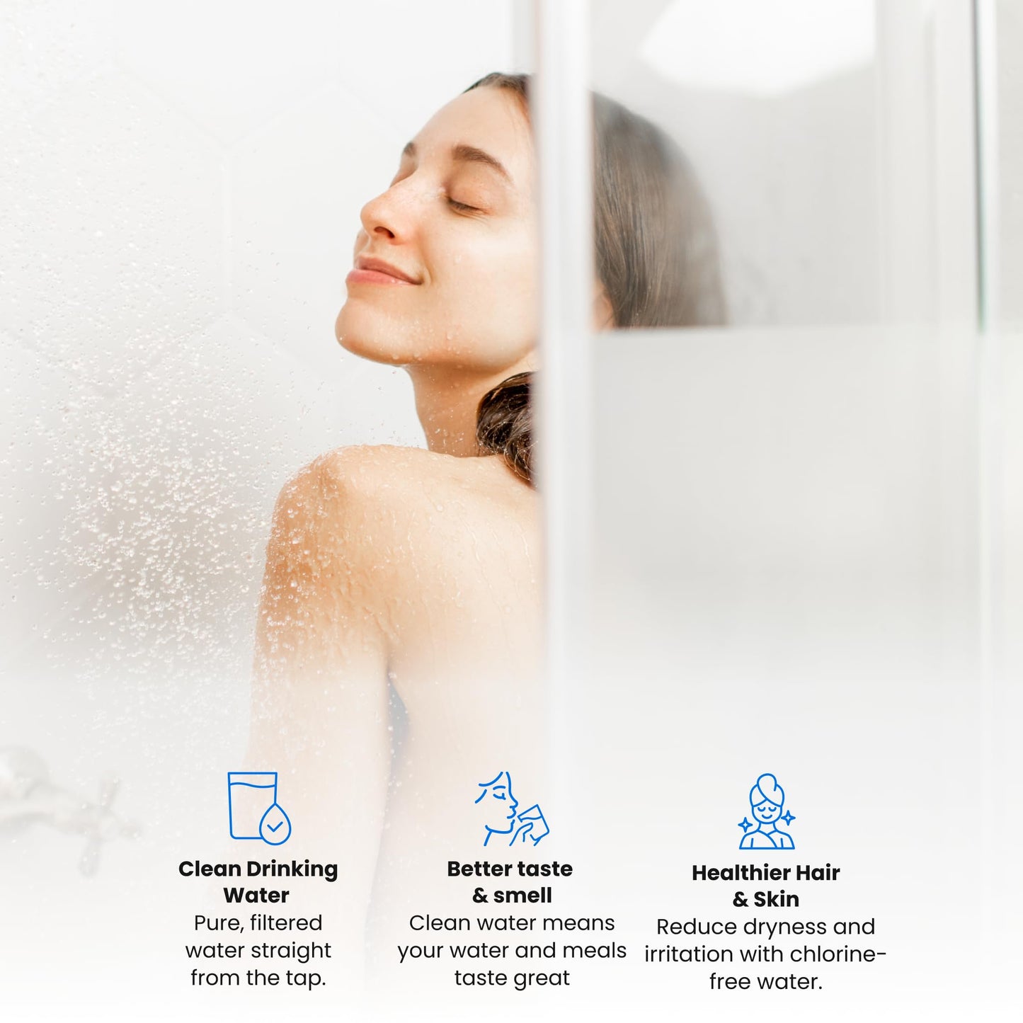 Kind Water Systems - Whole Home Water Filtration System - Removes Chlorine, Chloramine, Sediment, Silt, Debris, VOC’s, and More - Get Softer Skin & Hair With Better Tasting Water - Easy Installation