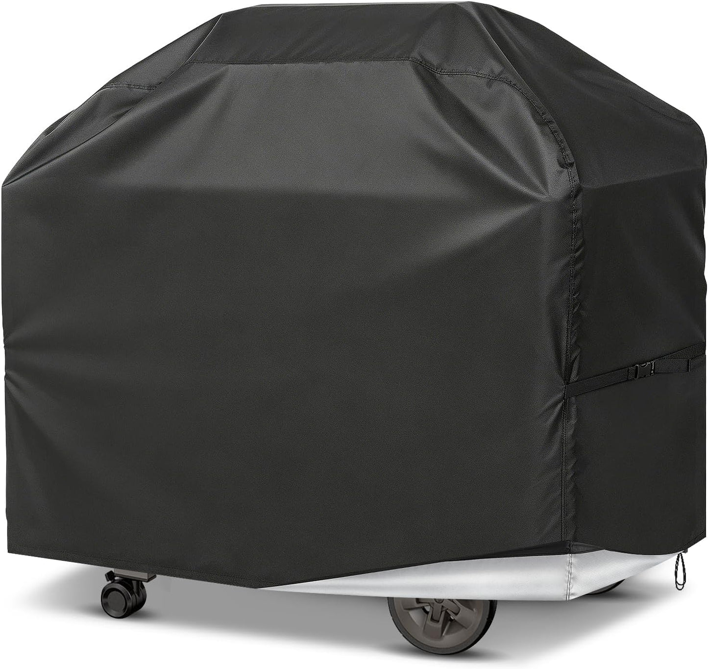 PAMASE 57-Inch BBQ Grill Cover - Waterproof & UV Resistant for Weber Genesis II, LX 300 Series | Fits Dyna-Glo, Nexgrill, Char-Broil